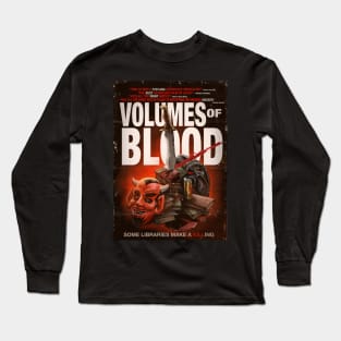 Volumes of Blood Poster Long Sleeve T-Shirt